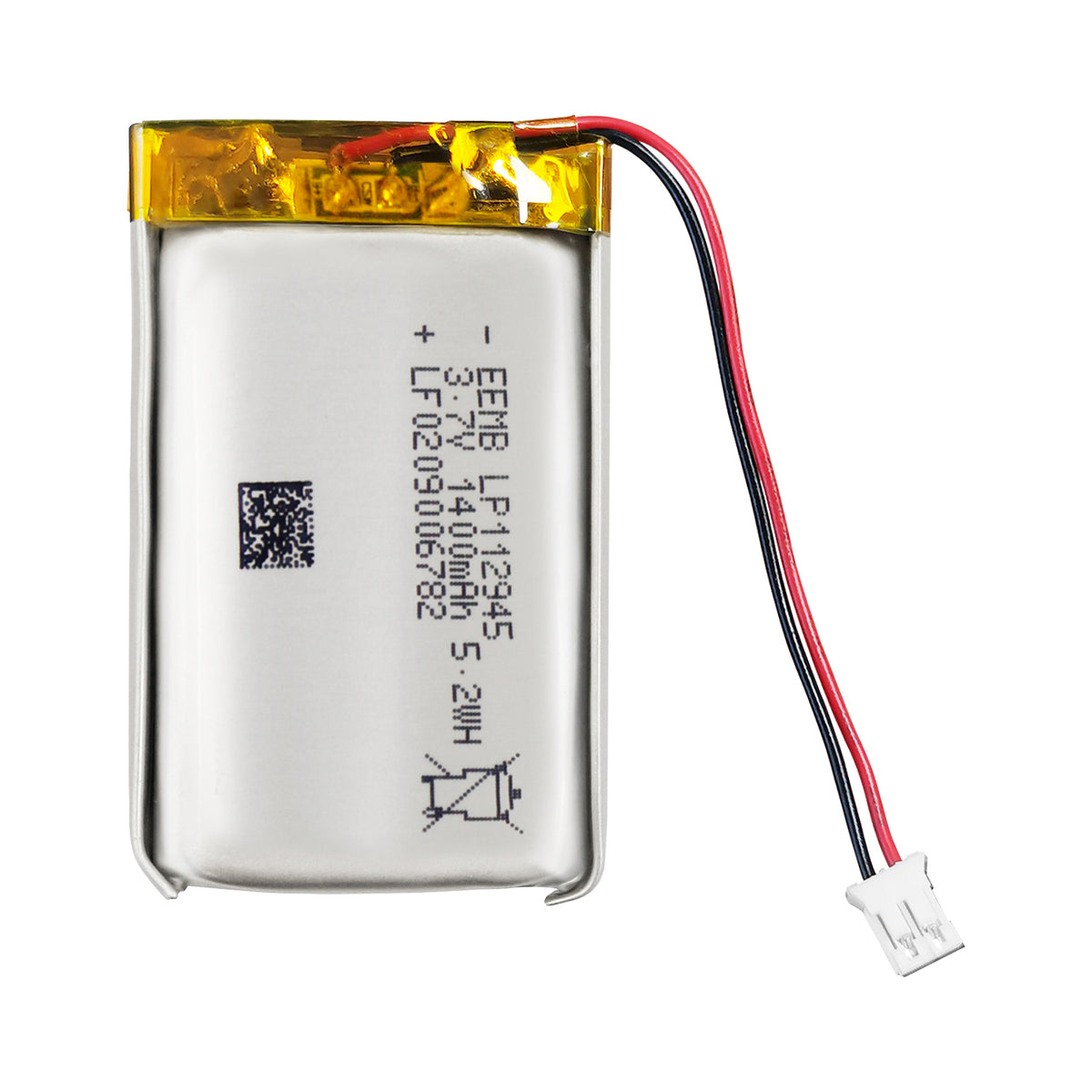 LP112945 -- 3.7V  1400 mAh