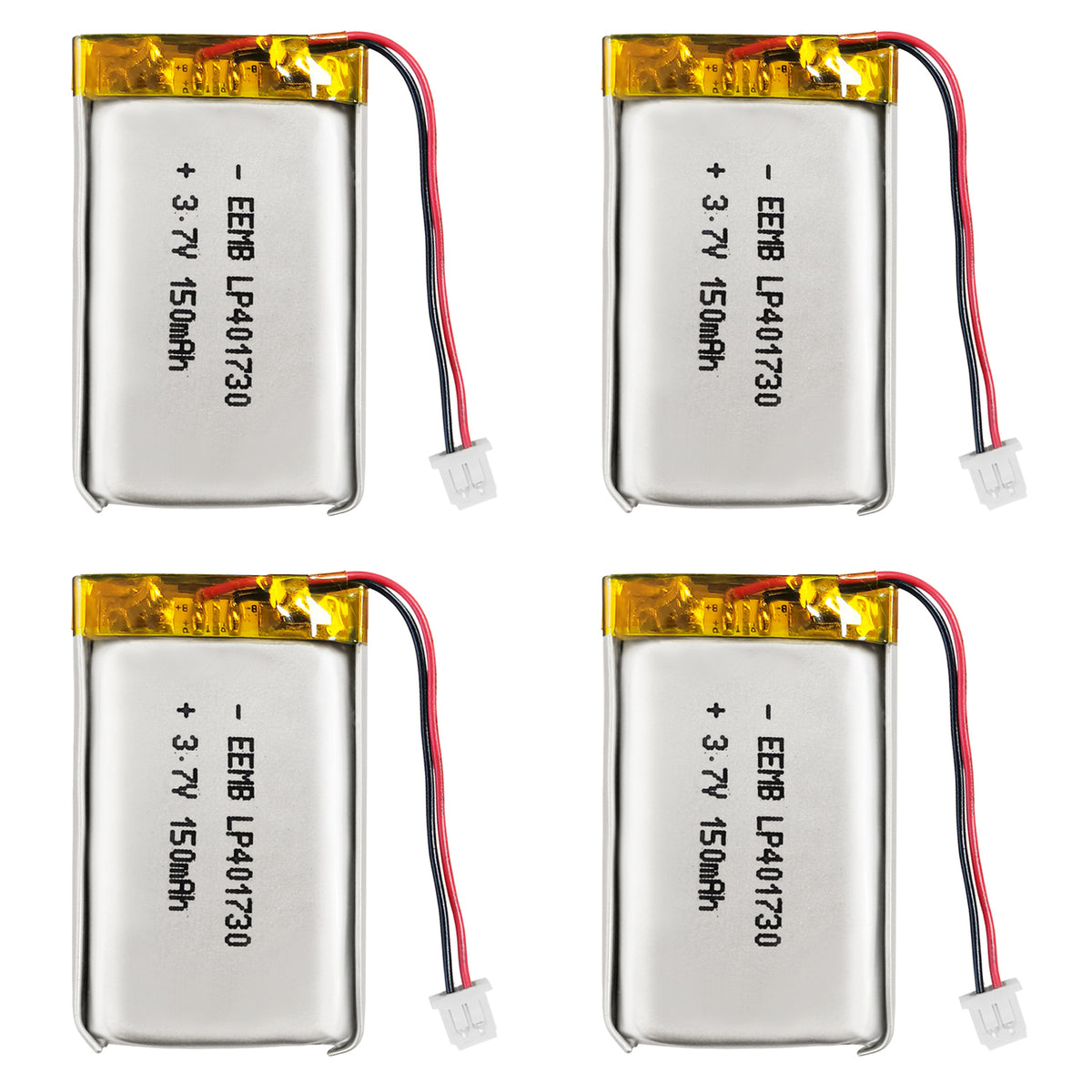 LP401730 -- 3.7V  150  mAh