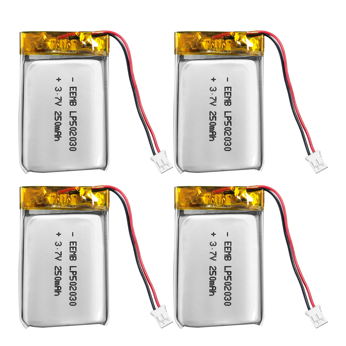 LP502030 -- 3.7V  250  mAh