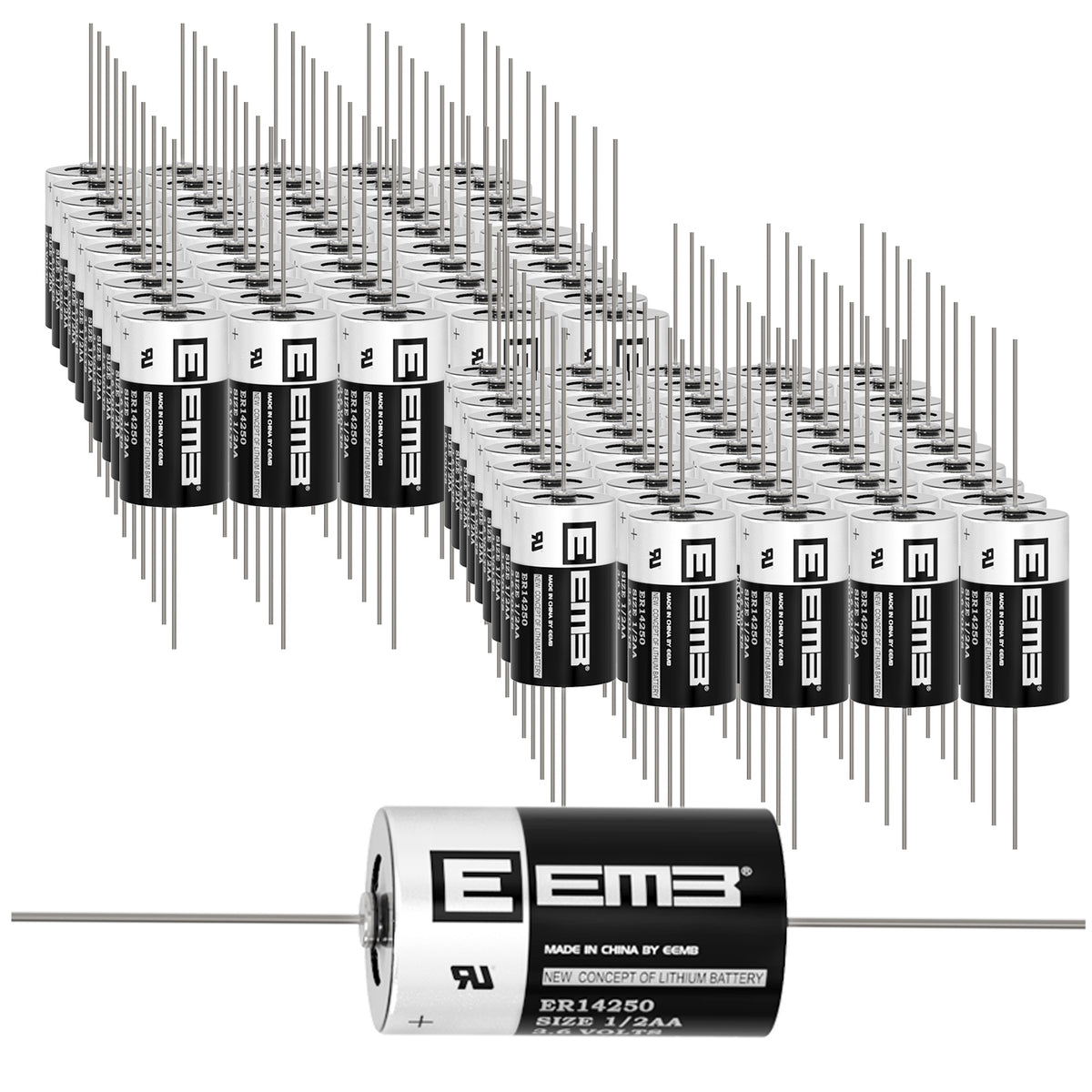 ER14250-AX -- 1/2AA 3.6V 1200mAh