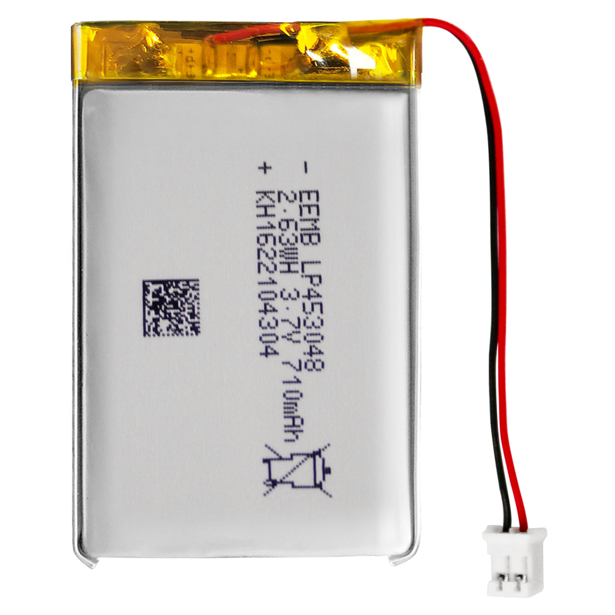 LP453048 -- 3.7V 710mAh