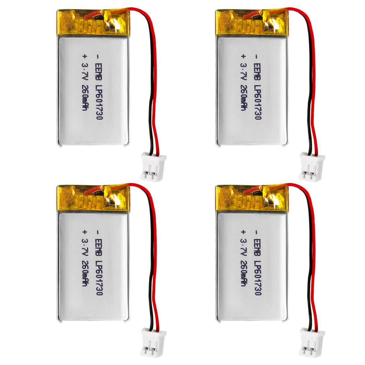 LP601730 -- 3.7V 260mAh