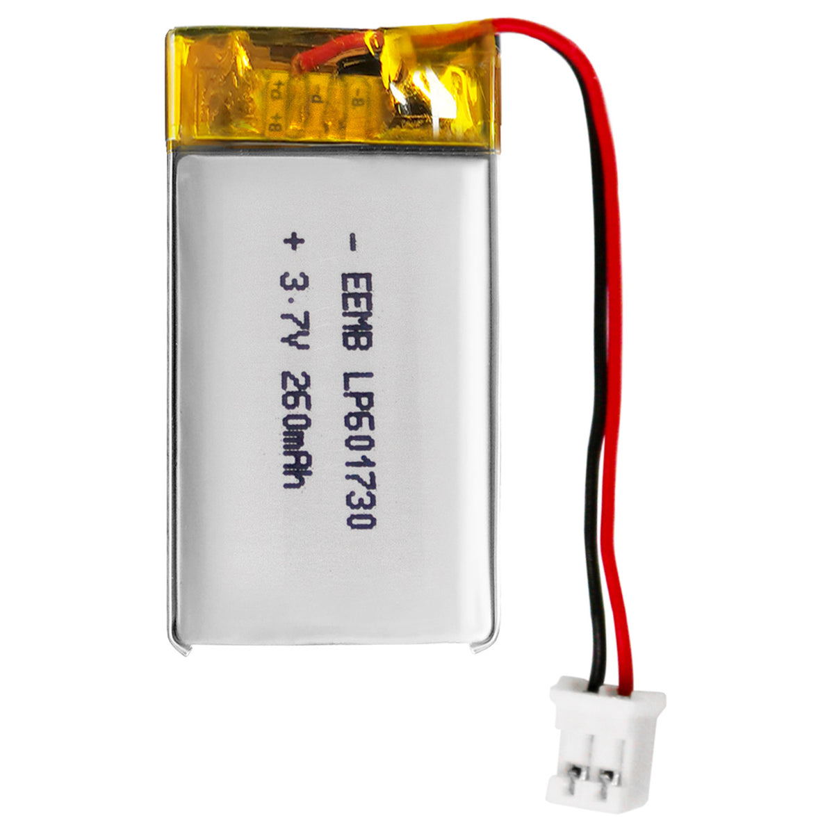 LP601730 -- 3.7V 260mAh